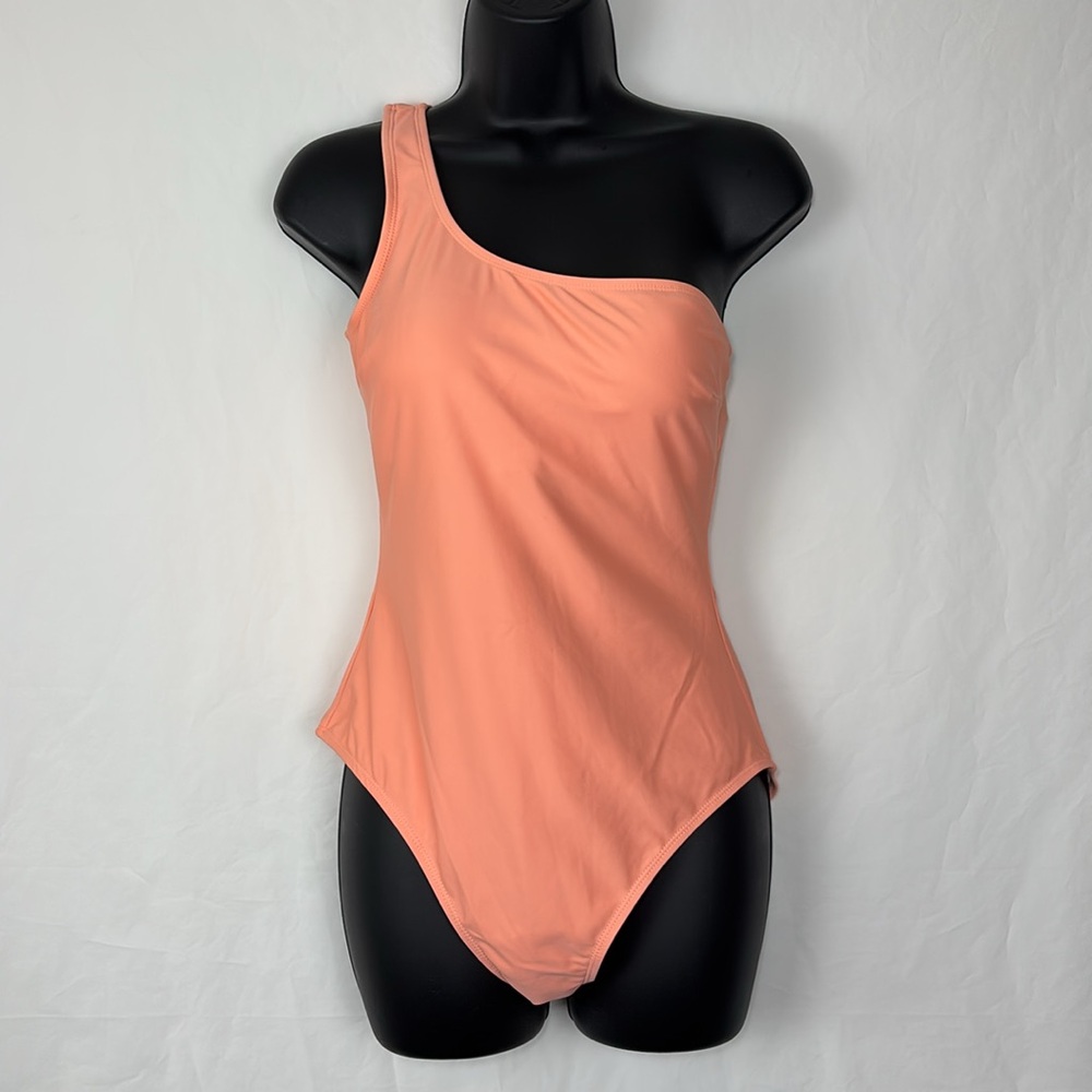 Cupshe One Shoulder One Piece Bathing Suit Women’s Size Large New with tags